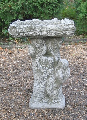 KBB39 Owl Bird Bath KBB39 Owl Bird Bath